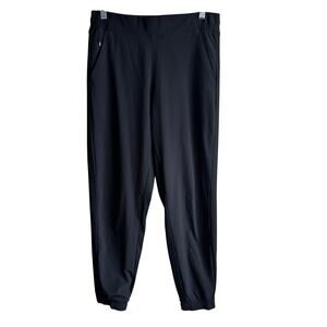 Athleta Brooklyn Lined Jogger Pant Cold weather Black 8 631612